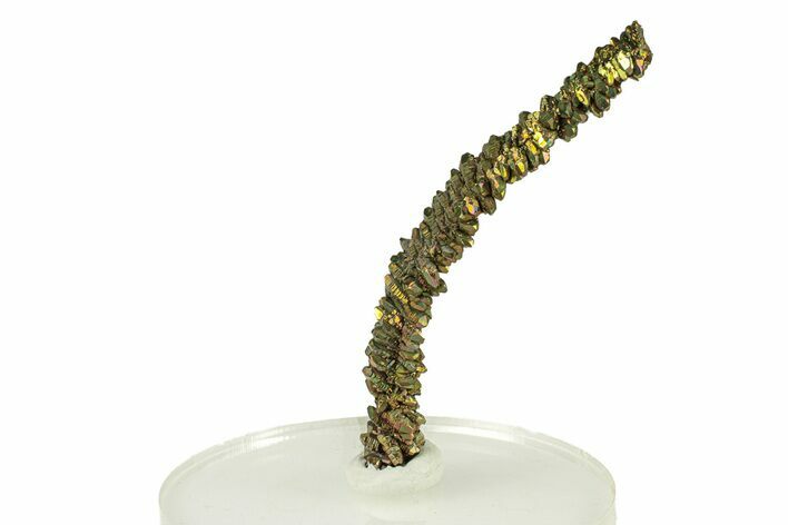 Iridescent Marcasite Crystal Stalactite - Linwood Mine, Iowa #278265